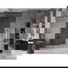 Mexen Velar posúvacie sprchové dvere 100 cm, Priehľadné, gun gray kefovaný - 871-100-000-01-66