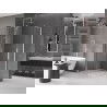 Mexen Velar Duo sprchová kabína, posuvné dvere 100 x 90 cm, Priehľadné, Chrómová - 871-100-090-02-01