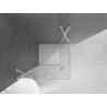 Mexen Velar Duo posuvný sprchovací kút 100 x 100 cm, transparentný, chróm - 871-100-100-02-01
