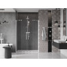 Mexen Velar Posuvné sprchové dvere Duo 150 cm, priehľadné, biele - 871-150-000-02-20