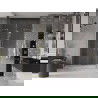 Mexen Velar Duo posuvné sprchové dvere 160 cm, transparentné, zlaté brúsené - 871-160-000-02-55