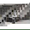 Mexen Velar Duo posuvné sprchové dvere 160 cm, transparentné, zlaté brúsené - 871-160-000-02-55
