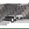 Mexen Velar sprchová kabína, posuvné dvere 90 x 70 cm, Priehľadné, Chrómová - 871-090-070-01-01