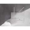 Mexen Velar sprchovací kút posuvný 130 x 90 cm, transparentný, chróm - 871-130-090-01-01