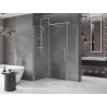 Mexen Velar sprchová kabína posuvná 130 x 70 cm, priehľadná, chróm - 871-130-070-01-01