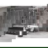 Mexen Velar sprchová kabína, posuvné dvere 130 x 70 cm, Priehľadné, Chrómová - 871-130-070-01-01