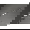 Mexen Velar sprchová kabína, posuvné dvere 140 x 80 cm, Priehľadné, Chrómová - 871-140-080-01-01
