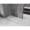Mexen Velar zasúvacia sprchová kabína 160 x 90 cm, transparentná, chróm - 871-160-090-01-01
