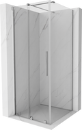 Mexen Velar posuvná sprchová kabína 120 x 120 cm, transparentná, chróm - 871-120-120-01-01