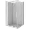 Mexen Velar posuvná sprchová kabína 90 x 120 cm, priehľadná, biela - 871-090-120-01-20