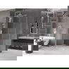 Mexen Velar sprchová kabína, posuvné dvere 110 x 100 cm, Priehľadné, biela - 871-110-100-01-20