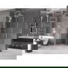 Mexen Velar sprchová kabína, posuvné dvere 100 x 100 cm, Priehľadné, biela - 871-100-100-01-20