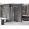 Mexen Velar posuvná sprchová kabína 150 x 75 cm, priehľadná, biela - 871-150-075-01-20