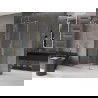 Mexen Velar posuvná sprchová kabína 130 x 85 cm, transparentná, zlatá - 871-130-085-01-50