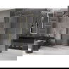 Mexen Velar sprchová kabína, posuvné dvere 140 x 70 cm, Priehľadné, Zlatá - 871-140-070-01-50