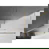 Mexen Velar sprchová kabína, posuvné dvere 140 x 70 cm, Priehľadné, Zlatá - 871-140-070-01-50