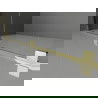 Mexen Velar sprchový kút posuvný 160 x 90 cm, transparentný, zlatý - 871-160-090-01-50