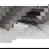 Mexen Velar sprchová kabína, posuvné dvere 140 x 75 cm, Priehľadné, Zlatá kefovaná- 871-140-075-01-55