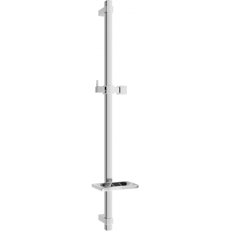 Mexen DQ sprchová tyč s mydelničkou 80 cm, chróm - 79381-00