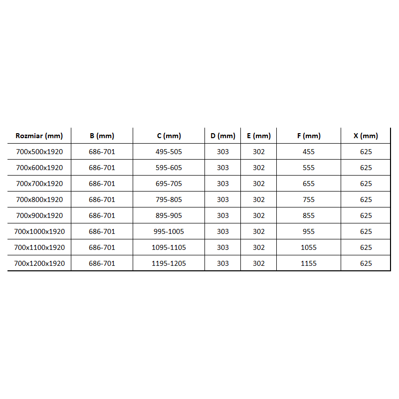 Mexen Lima skladacia sprchová kabína 70 x 100 cm, transparentná, chróm - 856-070-100-01-00