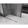 Mexen Velar posuvná sprchová kabína 150 x 75 cm, transparentná, brúsená šedá - 871-150-075-01-66