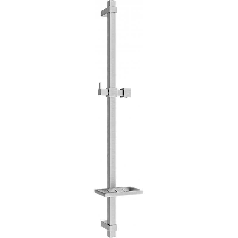 Mexen DQ sprchová tyč s mydelničkou 80 cm, grafit - 79381-66