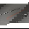 Mexen Velar posuvná sprchová kabína 160 x 90 cm, transparentná, brúsená meď - 871-160-090-01-65