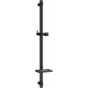 Mexen DQ sprchová tyč s mydelničkou 80 cm, čierna - 79381-70