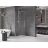 Mexen Velar sprchová samozavírací stěna rozšiřitelná Walk-in 70 x 200 cm, transparentní 8 mm, chrom - 871-070-000-03-01