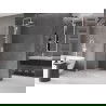 Mexen Velar sprchový panel posuvný Walk-in 100 x 200 cm, transparentný 8 mm, biely - 871-100-000-03-20