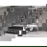 Mexen Velar sprchový panel posuvný Walk-in 100 x 200 cm, transparentný 8 mm, biely - 871-100-000-03-20