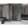 Mexen Velar sprchová stena posuvná Walk-in 90 x 200 cm, transparentné 8 mm, zlatá - 871-090-000-03-50