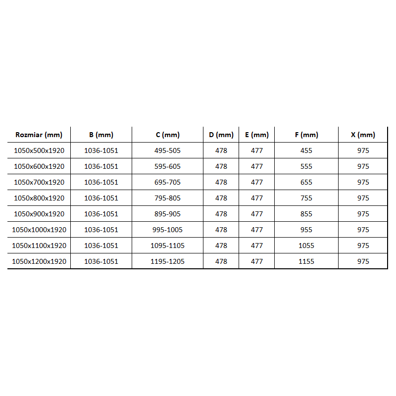 Mexen Lima skladacia sprchová kabína 105 x 90 cm, transparentná, chróm - 856-105-090-01-00