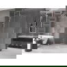 Mexen Velar sprchová stena posuvná Walk-in 160 x 200 cm, transparentná 8 mm, chróm - 871-160-000-03-01