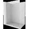 Mexen Velar sprchový panel posuvný Walk-in 140 x 200 cm, transparent 8 mm, biely - 871-140-000-03-20