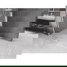 Mexen Velar sprchový panel posuvný Walk-in 140 x 200 cm, transparent 8 mm, biely - 871-140-000-03-20