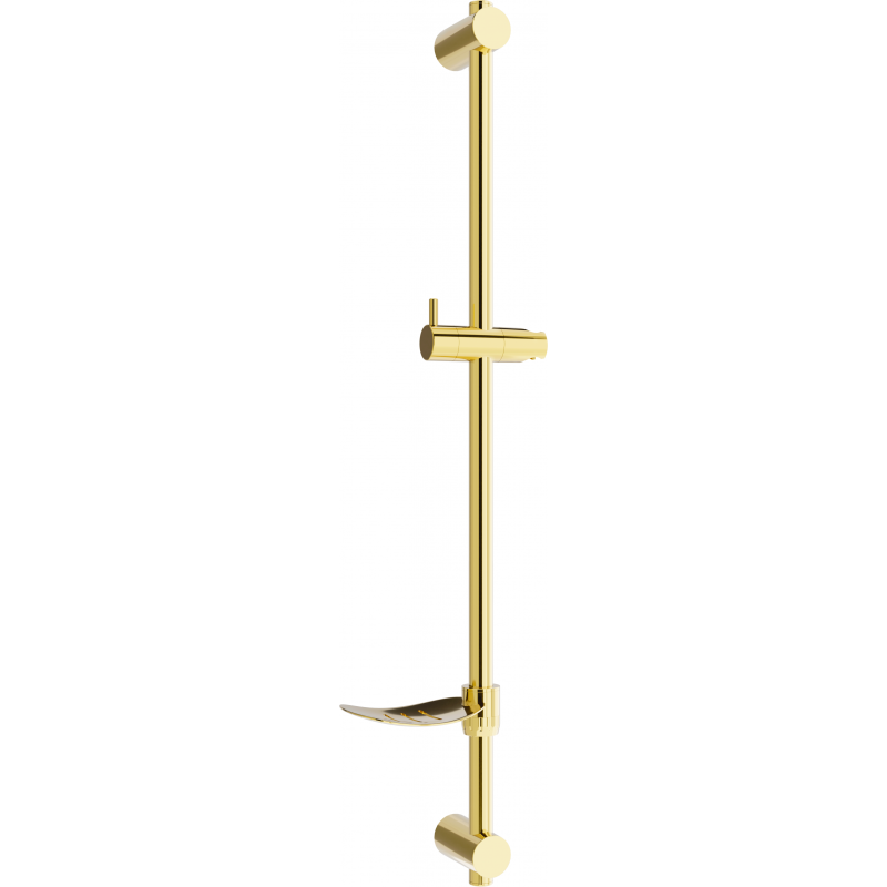 Mexen DF sprchová tyč s mýdelníkom 80 cm, zlatý - 79382-50
