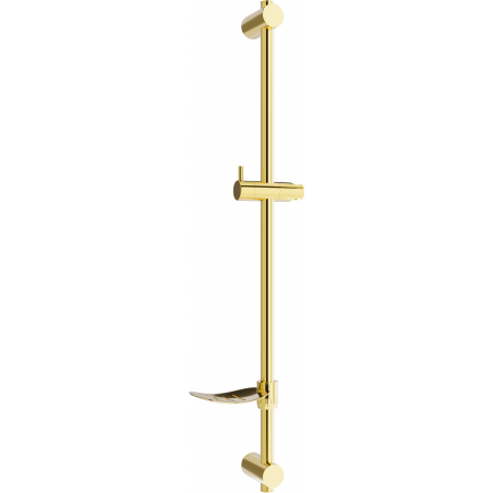 Mexen DF sprchová tyč s mýdelníkom 80 cm, zlatý - 79382-50