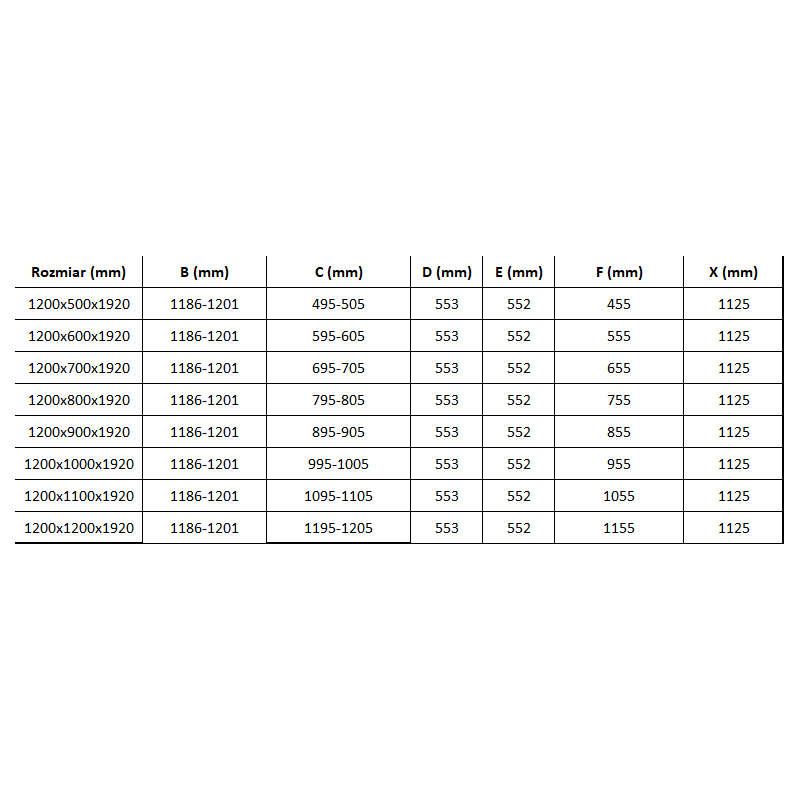 Mexen Lima skladacia sprchová kabína 120 x 100 cm, transparentná, chróm - 856-120-100-01-00