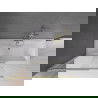 Mexen Fox vaňová zástena s 2-krídlami posuvná 100 x 150 cm, transparentná, zlatá - 891-100-002-50-00