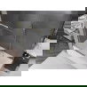 Mexen Fox vaňová zástena s 2-krídlami posuvná 100 x 150 cm, transparentná, zlatá - 891-100-002-50-00