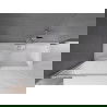 Mexen Fox vaňová zástena 2-krídlová posuvná 85 x 150 cm, matné, chróm - 891-085-002-01-30