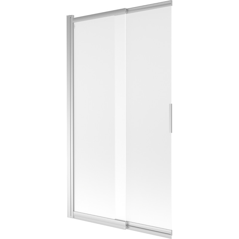 Mexen Fox vaňová zástená dvojkrídlová posuvná 100 x 150 cm, matné sklo, chróm - 891-100-002-01-30