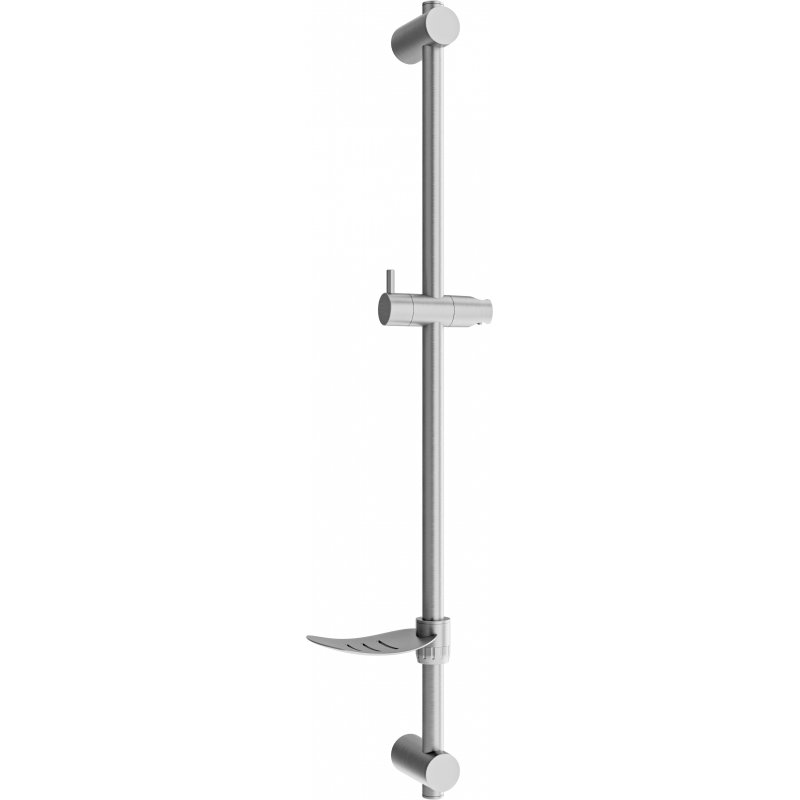 Mexen DF sprchová tyč s mydelničkou 80 cm, grafit - 79382-66