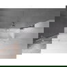 Mexen Velar vaňová zástena dvojkrídlová Posuvný 140 x 150 cm, Priehľadné, Chrómová - 896-140-000-01-01