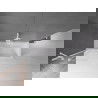 Mexen Velar vaňová zábrana 2-dverová posuvná 70 x 150 cm, transparentná, biela - 896-070-000-01-20