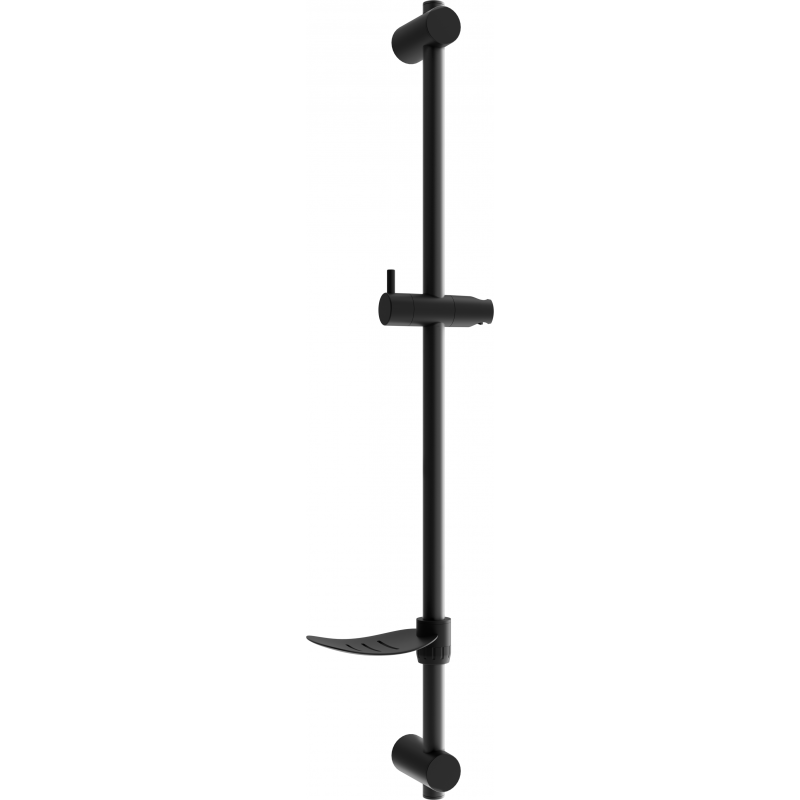 Mexen DF sprchová tyč s mydelničkou 80 cm, čierna - 79382-70