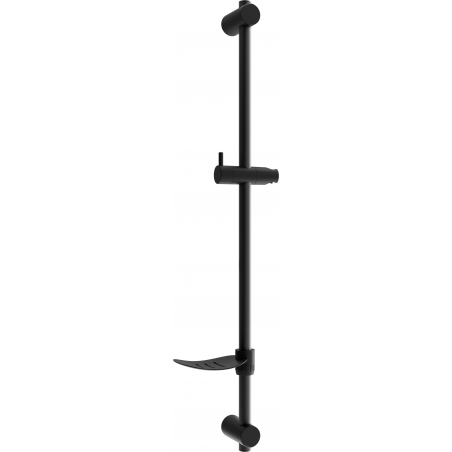 Mexen DF sprchová tyč s mydelničkou 80 cm, čierna - 79382-70