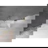 Mexen Velar paraván vaňový 2-krídlový posuvný 95 x 150 cm, transparentný, zlatý brúsený - 896-095-000-01-55
