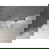 Mexen Velar vaňová zástena dvojkrídlová Posuvný 140 x 150 cm, Priehľadné, zlatý kefovaný - 896-140-000-01-55